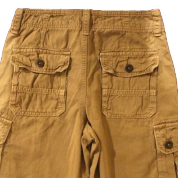 American Eagle Outfitters Men's Classic Khaki Cargo Shorts, Size 26 - Picture 4 of 5